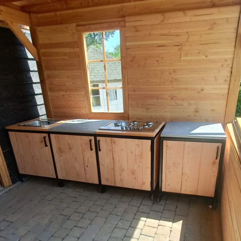 maatwerk buiten keuken op wielen - bartsmeubelen