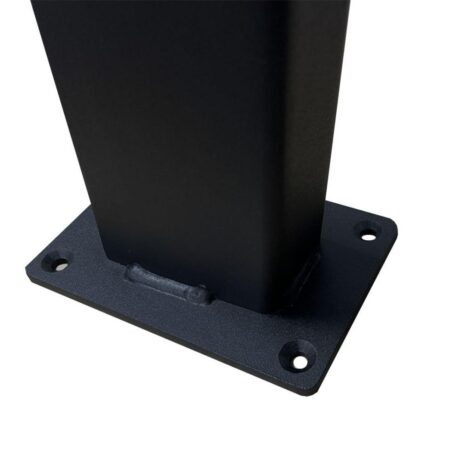 tafelpoot zwart taps toe