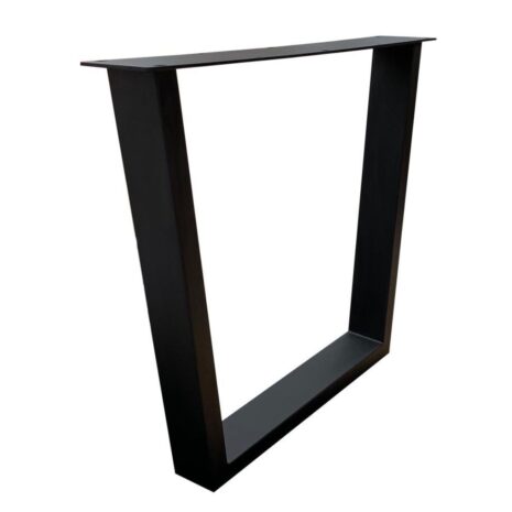 trapiezium tafelpoot met plaat