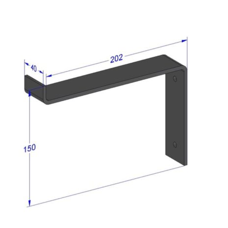 afmetingen plankdrager