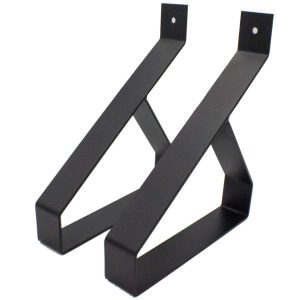 beugel voor wandplank 20cm zwart Brooklyn