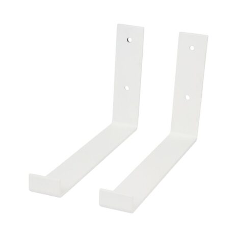 witte planksteun voor een plank van 25 cm