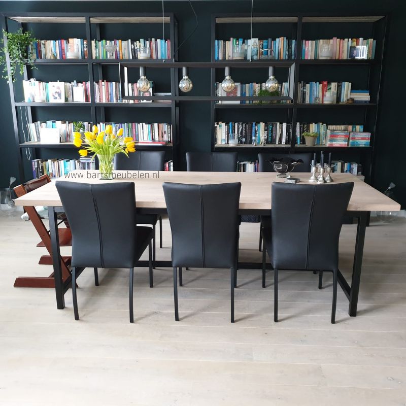 woonkamerkasten - industriele boekenkasten op maat