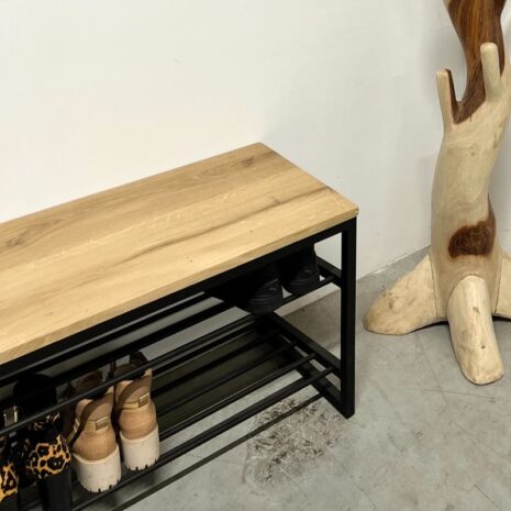 Schoenenrek industrieel 80cm - detailfoto