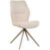 0Dining Chair Comfy 48x64x91 cm Touch Natural Grey Metal Perspectief
