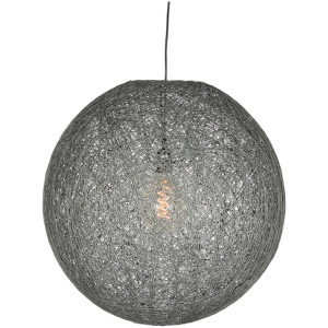 LABEL51 Hanglamp Twist - Grijs - Vlas - XL