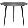 0Salontafel Nobby Zwart Metaal 50x50x40 cm Voorkant 0Salontafel Nobby Zwart Metaal 50x50x40 cm Voorkant