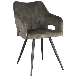 Eetkamerstoel Noud - Hunter Velours
