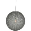 0hanglamp twist grijs vlas 45x45x45 cm voorkant aan 1 0hanglamp twist grijs vlas 45x45x45 cm voorkant aan 1