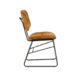 2Eetkamerstoel Dez Oker Velours 49x60x87 cm Zijkant