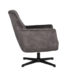 2Fauteuil Toby Antraciet Velours 75x80x85 cm Zijkant 2Fauteuil Toby Antraciet Velours 75x80x85 cm Zijkant