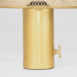 2Tafellamp Fungo Goud 23x23x29 Cm Detail1 2Tafellamp Fungo Goud 23x23x29 Cm Detail1