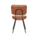 3Eetkamerstoel Fos Cognac Leder 49x60x87 cm Achterkant