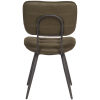 3Eetkamerstoel Gus Army Microvezel 49x60x87 cm Achterkant