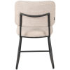 3Eetkamerstoel Noah Naturel Boucle 47x61x85 cm Achterkant 3Eetkamerstoel Noah Naturel Boucle 47x61x85 cm Achterkant