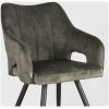 4Eetkamerstoel Noud Hunter Velours Detail