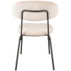 4Eetkamerstoel Zack Naturel Ribcord 53x59x79 Cm Achterkant 4Eetkamerstoel Zack Naturel Ribcord 53x59x79 Cm Achterkant