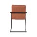4eetkamerstoel milo cognac microvezel 55x55x85 cm achterkant 4eetkamerstoel milo cognac microvezel 55x55x85 cm achterkant
