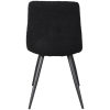 5Eetkamerstoel Jep Zwart Teddy 45x56x85 Cm Achterkant