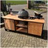 Douglas buitenkeuken industrieel+ Grill Guru kamado medium & wok