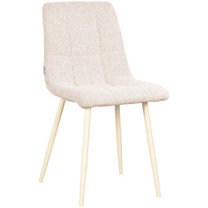 Eetkamerstoel Nino - Zand Boucle