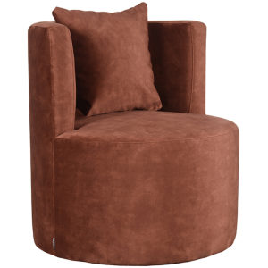 LABEL51 Fauteuil Evy - Rust - Velours