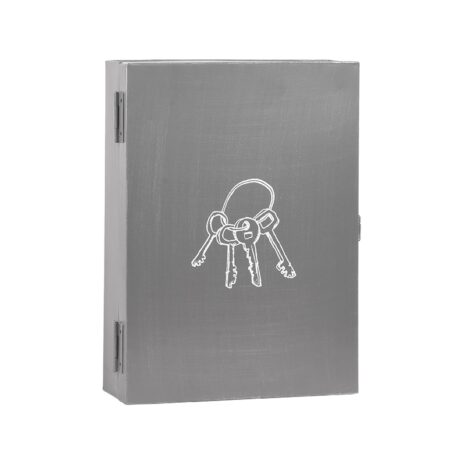 Grijs Sleutelkastje - Antiek grijs Metaal