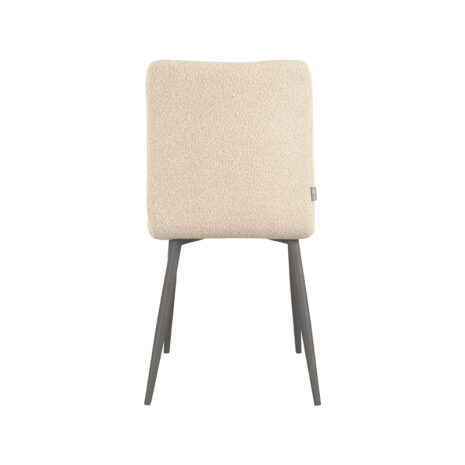 LABEL51 Eetkamerstoel Sam - Zand Boucle achterkant