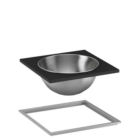 Ice inbouwset zwart - OneQ