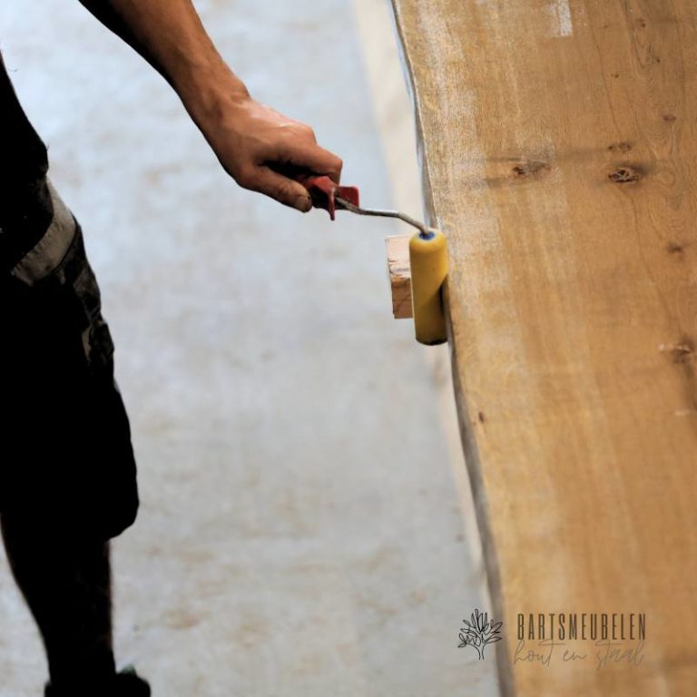coating op het eikenhout