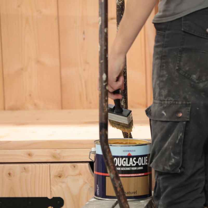 houten tuinmeubelen behandelen