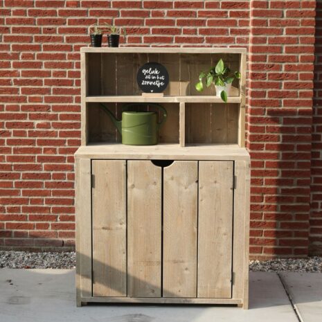 steigerhouten tuinkast Belle steigerhouten tuinkast Belle