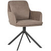 1Eetkamerstoel Joy 58x63x83 Cm Taupe Micro Suede Perspectief 1Eetkamerstoel Joy 58x63x83 Cm Taupe Micro Suede Perspectief