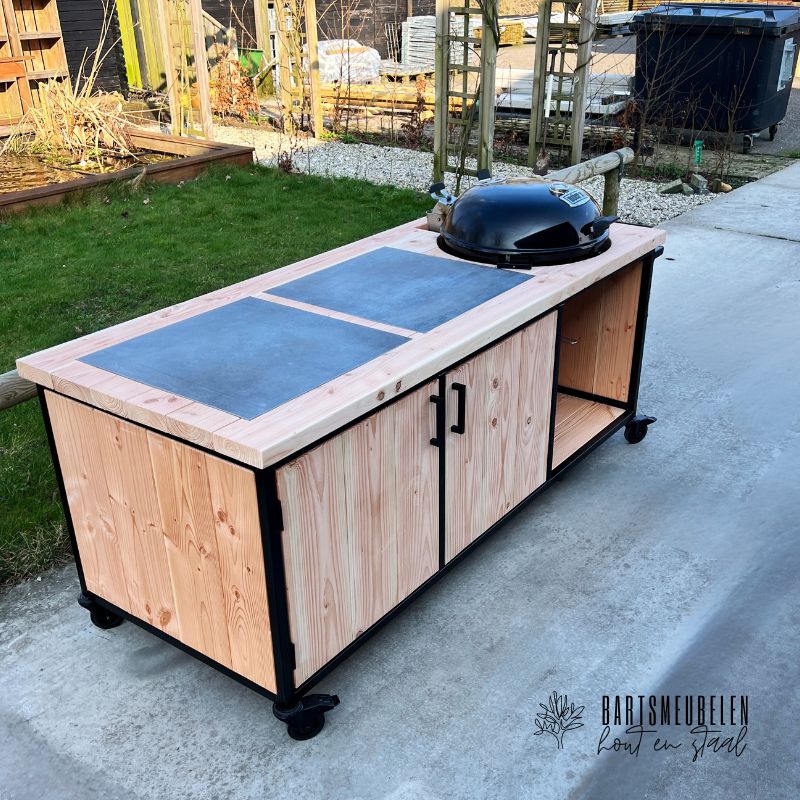 Maatwerk Buitenkeuken Weber Master Touch Premium 57 Maatwerk Buitenkeuken Weber Master Touch Premium 57