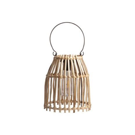 Rotan Lantaarn Solar Ø19x20cm Gusta - Bartsmeubelen