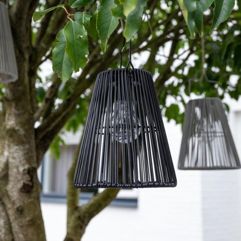 jens living solar lantaarn zwart sfeerfoto jens living solar lantaarn zwart - sfeerfoto