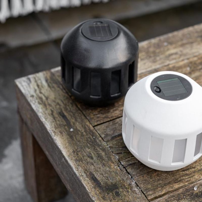 Solar lantaarn Zwart en Wit Xavi Jens Living Solar lantaarn Zwart en Wit Xavi - Jens Living