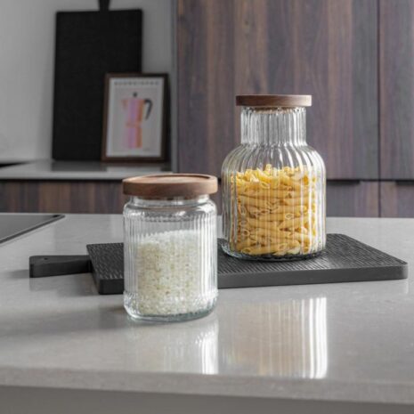 voorraadpot ribbel large