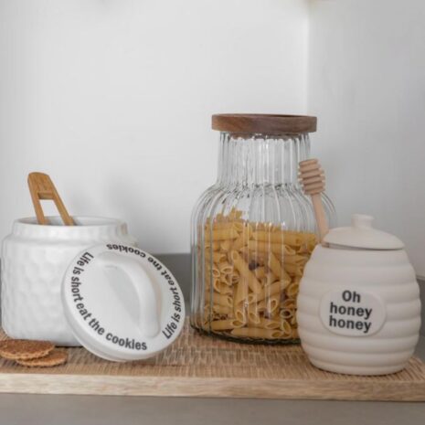 voorraadpot ribbel largee