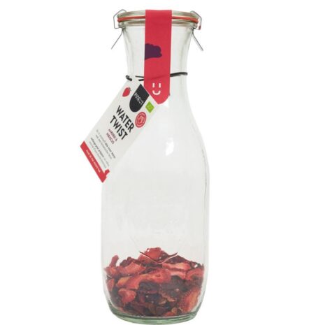 watertwist karaf aardbei bibiscus watertwist karaf aardbei bibiscus