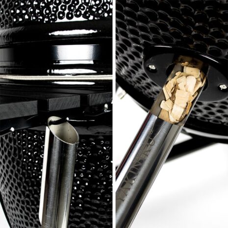 zwarte yakiniku large op onderstel