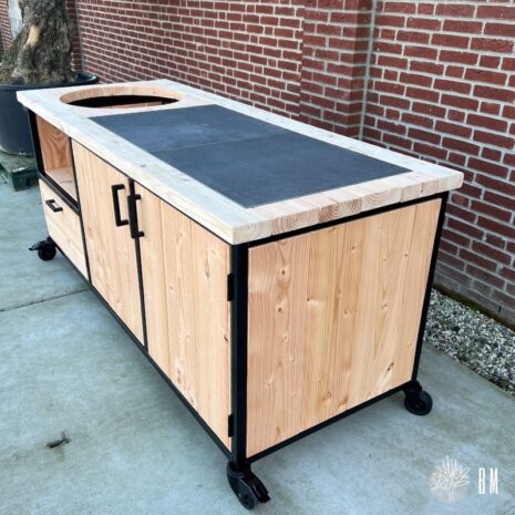 buitenkeuken hout en staal goes - douglas