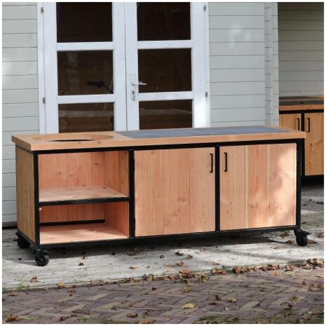 douglas-buitenkeuken-antwerpen-industrieel-met-zwart-stalen-frame