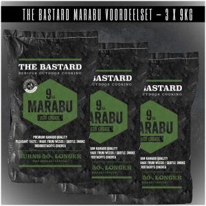 The Bastard Marabu Voordeelset – 3 x 9 kg