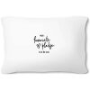 buitenkussen wit – ‘Mijn favoriete plekje is in de zon’ – 60x40 cm Zoedt