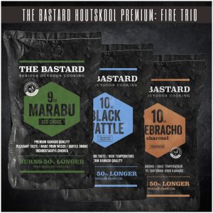 the bastard houtskool Premium- Fire Trio