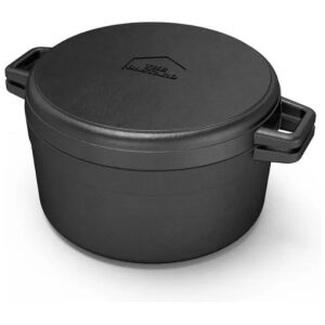 The bastard Dutch Oven & Griddle compact