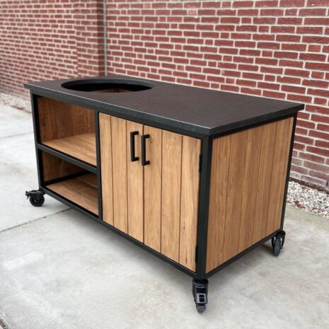 BBq keuken Fraké Compact zwart granieten blad