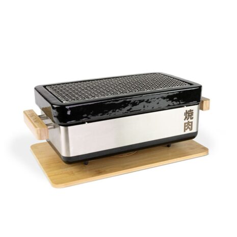 YAKINIKU MEDIUM Rectangular Shichirin PRO _ Konro & Yakitori grill