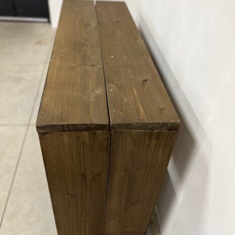 Steigerhouten vakkenkast 5 Showroommodel